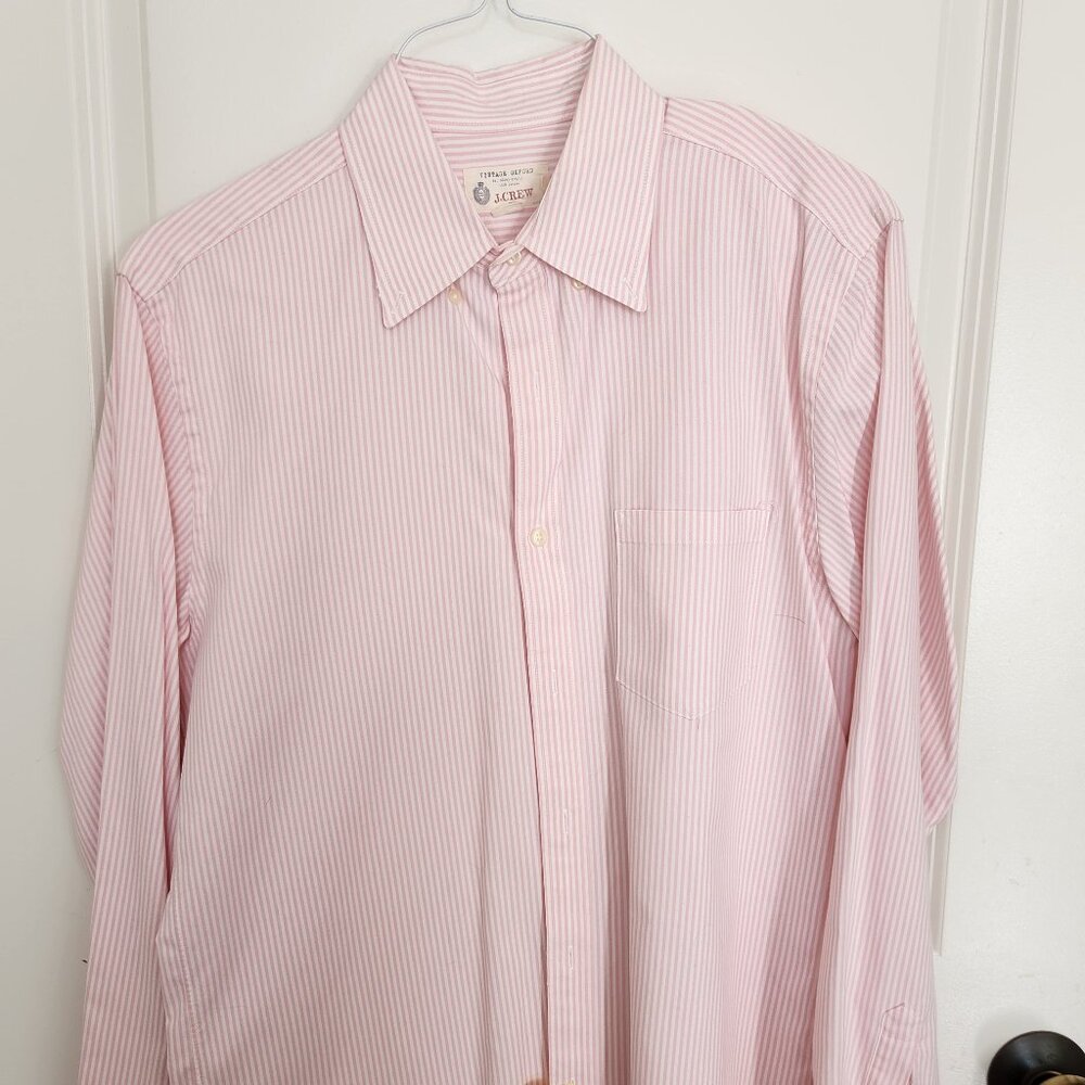 J. Crew Vintage Oxford Long Sleeve Button Down - Size M